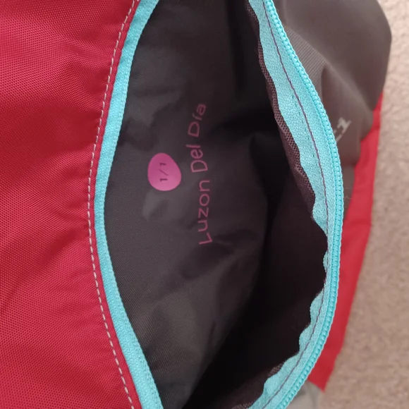 Cotopaxi Red/Teal/Grey Convertible Bag - Picture 3 of 10